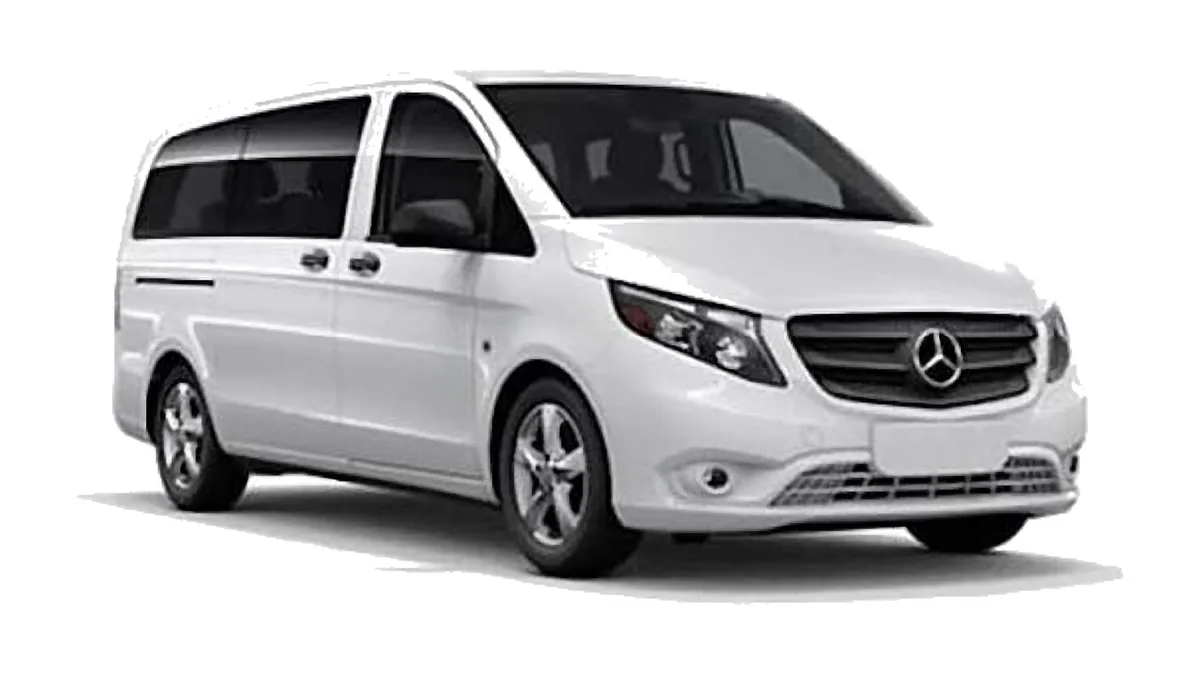 Mercedes-Benz Vito bianco, van in allestimento comfort